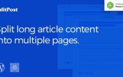 Epic Split Post v1.0.6 Post Content Splitter as Slider / Smart List with Ajax Pagination WordPress Plugin