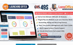 LaraOffice July 27 2024 Ultimate CRM and Project Management System