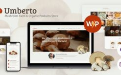 Umberto (v1.2.10) Mushroom Farm & Organic Products Store Theme
