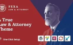 Fexa (v1.2) Lawyer & Attorney WordPress Theme