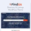 Findus (v1.1.63) Directory Listing WordPress Theme