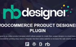 Nbdesigner v2.8.5 Online Woocommerce Products Designer Plugin