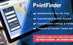 PointFinder (v2.3.1) Directory & Listing WordPress Theme