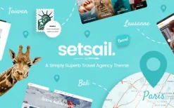 SetSail (v2.1) WordPress Travel Theme
