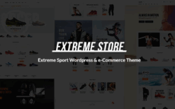 Extreme (v1.5.9) Sports Clothing & Equipment Store WordPress Theme