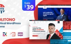 Politono (v2.6.0) Political Election Campaign WordPress Theme