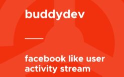 Facebook Like User Activity Stream for BuddyPress v1.3.5