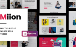 Miion v1.2.7 Multi-Purpose WP Theme #