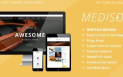 Mediso (v1.4.2) Corporate One-Page Blogging