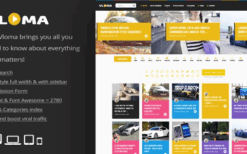 Vloma Grid v3.3 Blog Magazine Video WordPress Theme