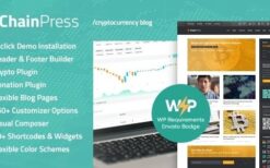 ChainPress v1.0.14 Financial WordPress Business Blog Theme