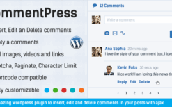 CommentPress v2.8.4 Ajax Comments, Insert, Edit and Delete Comments for WP