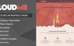 Cloudme Host v1.1.6 WordPress Hosting Theme