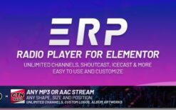 Erplayer v2.0 Radio Player for Elementor