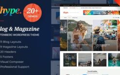 Thype (v2.0) Personal Blog WordPress