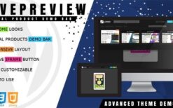 LivePreview v2.0 Theme Demo Bar for WordPress