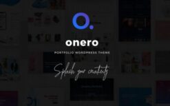 Onero v1.7.9 Creative Portfolio Theme for Professionals