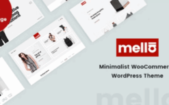 Mella v1.2.29 Minimalist Ajax WooCommerce WordPress Theme #
