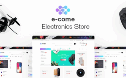 Ecome (v1.5.3) Electronics Store WooCommerce Theme