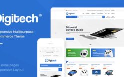 Digitech (v1.1.8) Technology Theme for WooCommerce WordPress