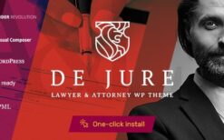 De Jure v1.1.1 Attorney and Lawyer WP Theme