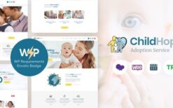 ChildHope (v1.1.7) Child Adoption Service & Charity Nonprofit WordPress Theme