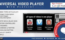 Universal Video Player for WPBakery Page Builder v3.2.2.0
