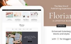 Florian v1.5 Responsive Personal WordPress Blog Theme