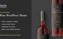 Lucia v1.6 Wine WordPress Theme