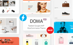 Doma v3.1.1 Google AMP Multi Vendor WooCommerce Theme