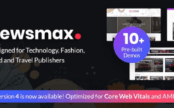 Newsmax v5.2 – Multi-Purpose News & Magazine Theme