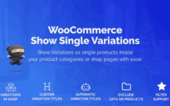 WooCommerce Show Variations as Single Products (v1.4.6)