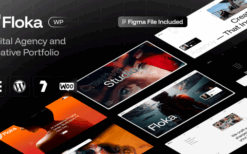 Floka (v1.0.0) Digital Agency & Portfolio WordPress Theme
