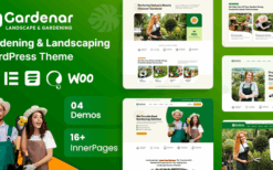 Gardenar (v1.0.1) Gardening and Landscaping WordPress Theme