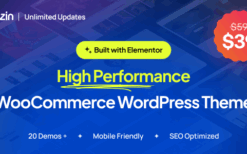 Glozin (v1.1.0) Multipurpose WooCommerce WordPress Theme