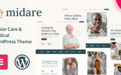 Midare (v1.06) Senior Care & Medical WordPress Theme