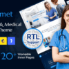 Docmet (v1.8) HealthCare and Medical WordPress Theme