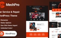 Mechpro v1.0.0 Car Service & Repair WordPress Theme