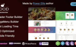 Food (v3.0.1) A Delicious WordPress Elementor Theme