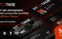 Stotage (v1.0.0) Photography & Video Production WP Theme