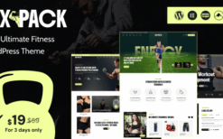 SixPack (v1.0.1) Gym WordPress Theme