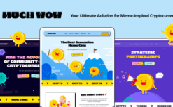 MuchWow (v1.0.1) Memecoin ICO and Crypto WordPress Theme
