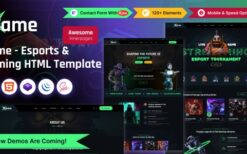 Bame v1.0 – Esports & Gaming HTML Template