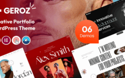 Geroz (v1.1.1) Creative Portfolio Digital Agency WP Theme