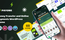 PayOne (v1.0.0) Money Transfer & Online Payments Theme
