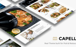 Capella (v2.5.5) Restaurant WordPress Theme