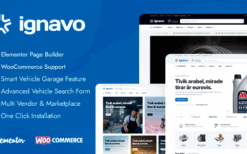 Ignavo (v1.0.3) Auto Parts WooCommerce Theme
