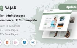 Bajar v1.0 Multipurpose eCommerce HTML Template | Multipurpose eCommerce