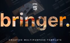 Bringer v1.1 – Creative Agency & Portfolio HTML Template