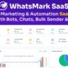 WhatsMarkSaaS v1.3.5 – WhatsApp Marketing & Automation SaaS Platform with Bots, Chats, Bulk Sender & AI